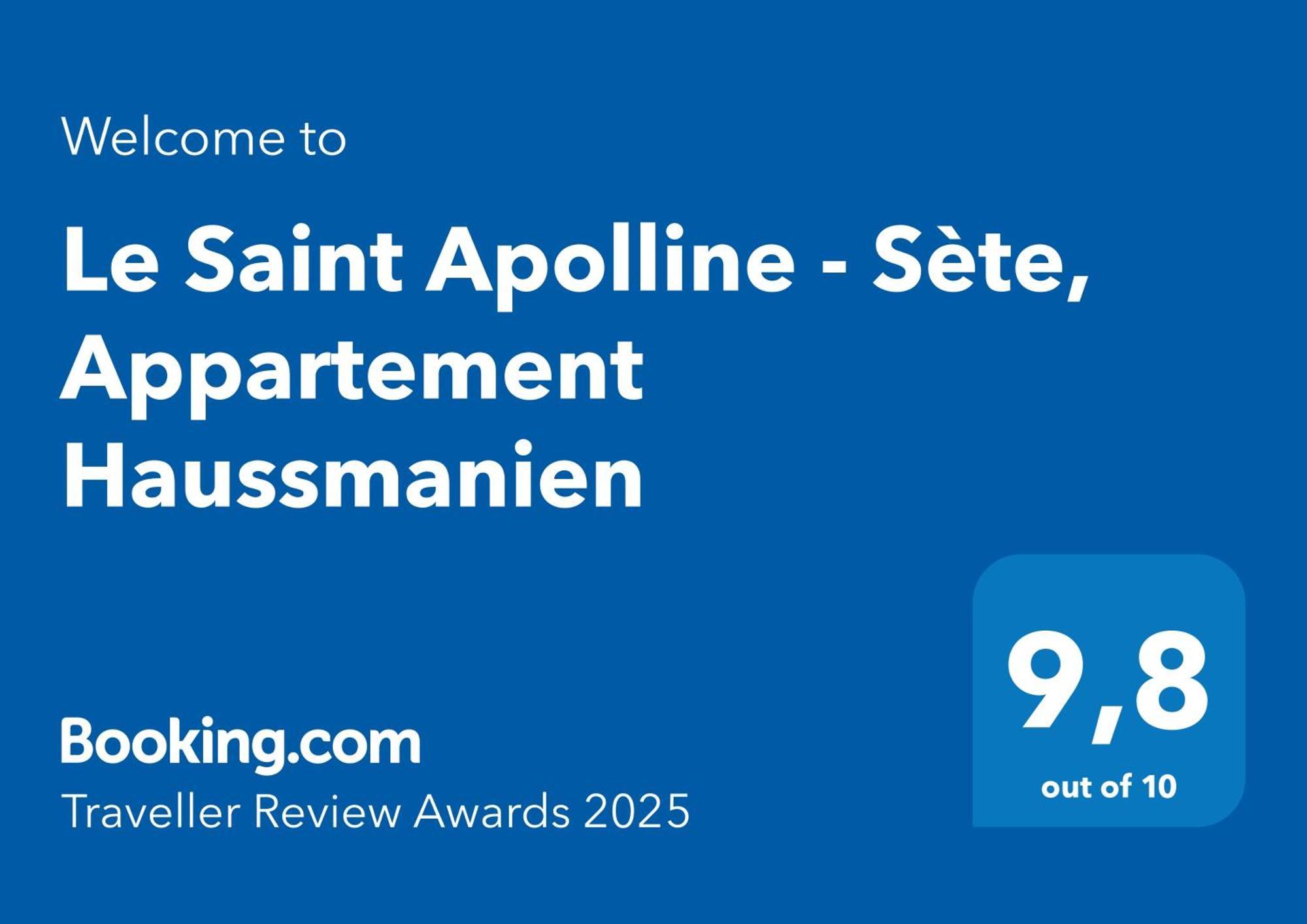 Le Saint Apolline - Sete, Appartement Haussmanien エクステリア 写真